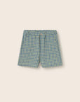 My Little Cozmo Blue Gingham Shorts Set