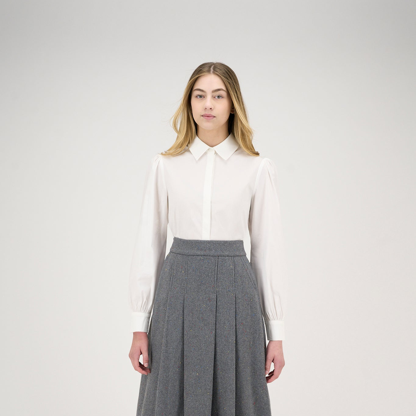Zaikamoya Astrid Blouse White