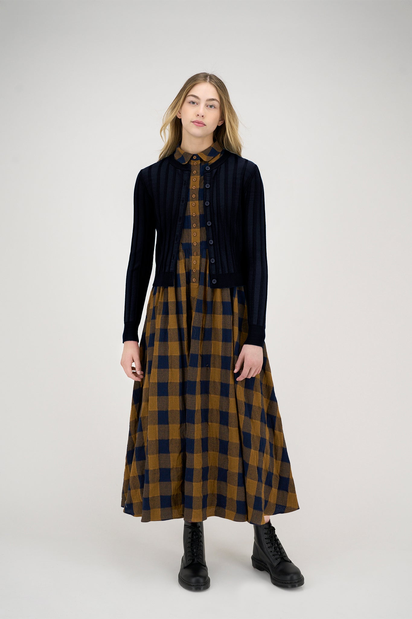 Zaikamoya Black Patti Cardigan