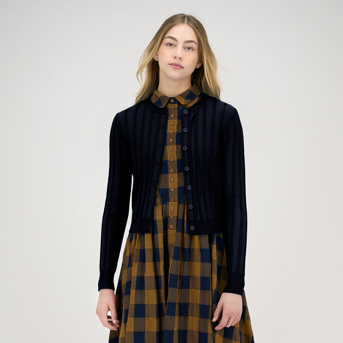 Zaikamoya Black Patti Cardigan