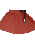 Calla Lili Rust Sweat Skirt
