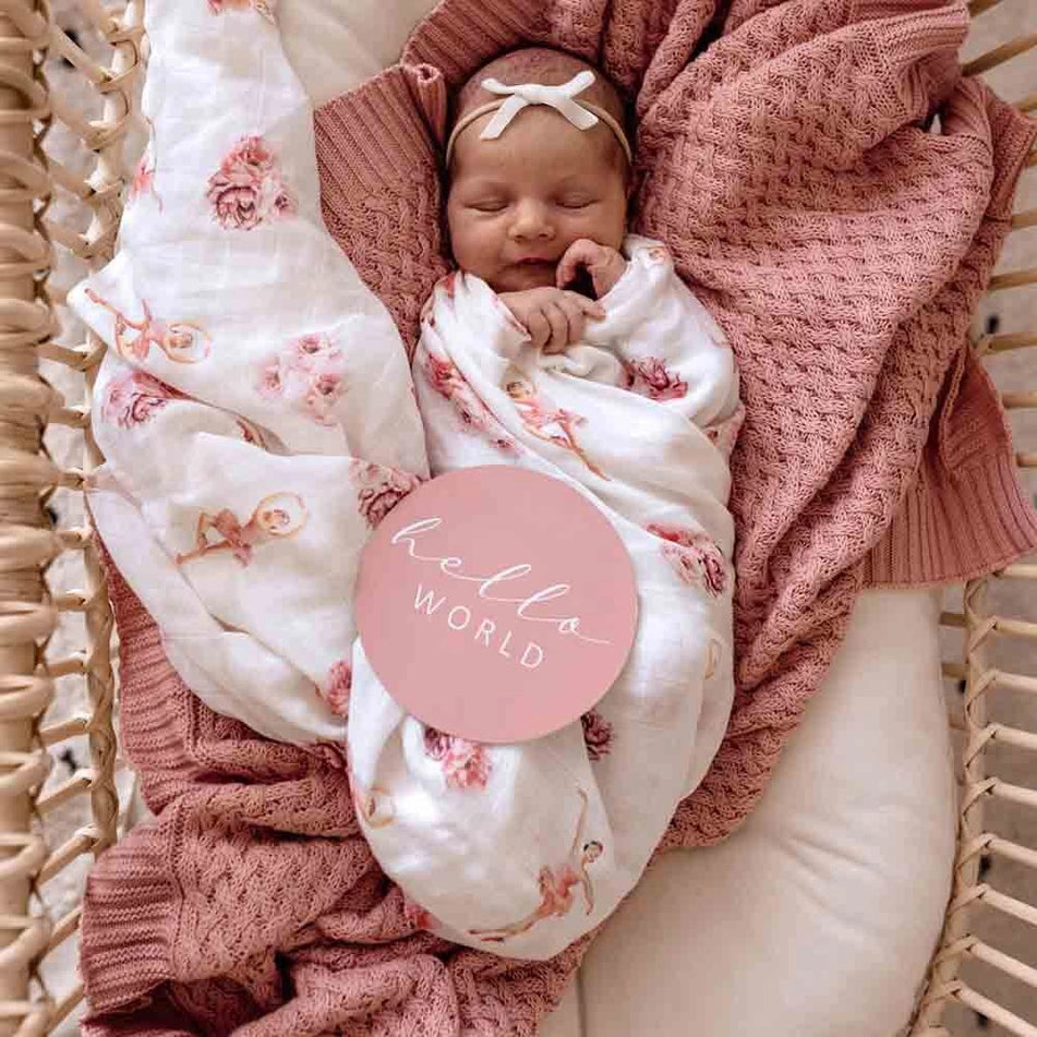 Snuggle Hunny Organic Muslin Wrap