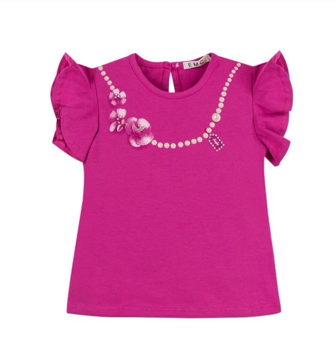 EMC Pink Ruffle T-Shirt
