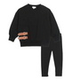 Bopop Buckle 2pc Black Baby Set