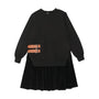 Bopop Buckle Black Dress