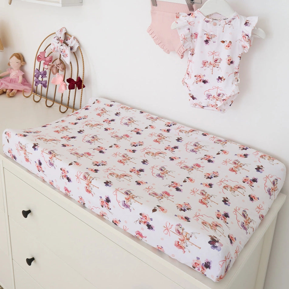 Snuggle Hunny Organic Bassinet Sheet / Change Pad Cover