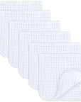 Comfy Cubs 6 Pack Muslin Burp Clothes