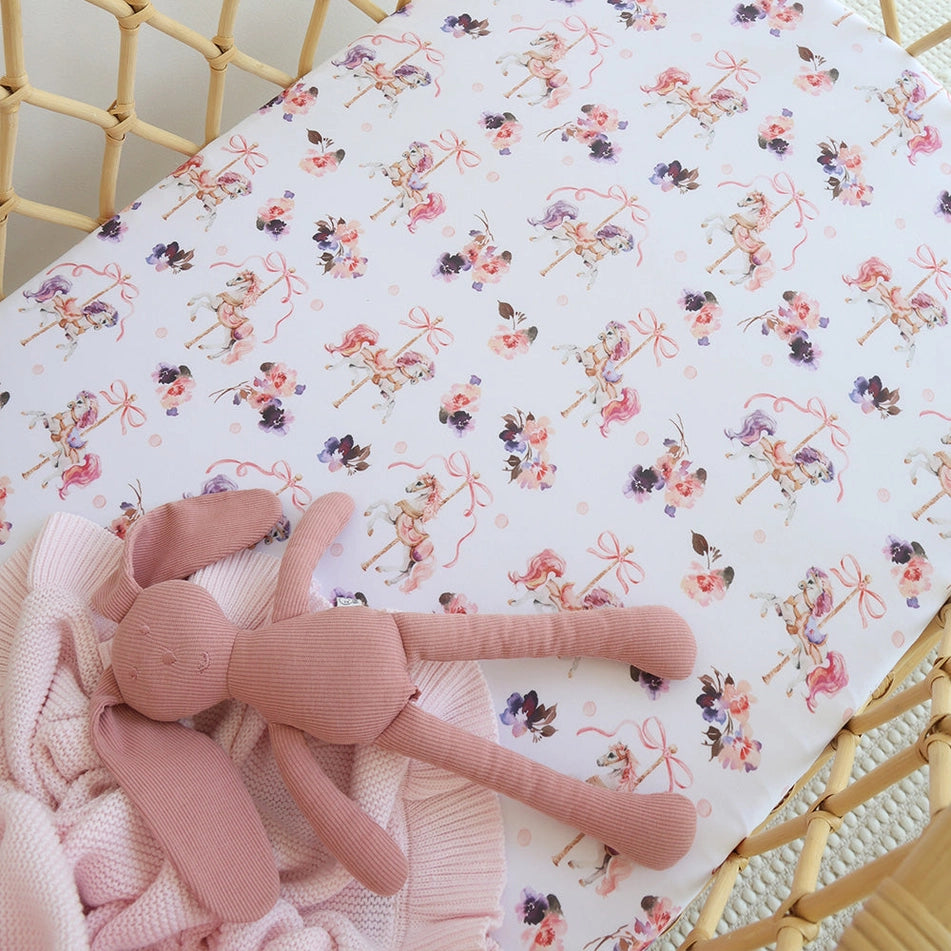 Snuggle Hunny Organic Bassinet Sheet / Change Pad Cover