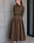 Urban Edge Drop Waist Skirt