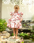 Mode Avant Paris Hot Pink Print Dress