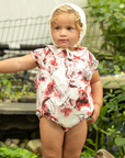 Mode Avant Paris Hot Pink Print Romper