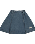 Lil Legs Mid Blue Wash Denim City Overlay Skirt