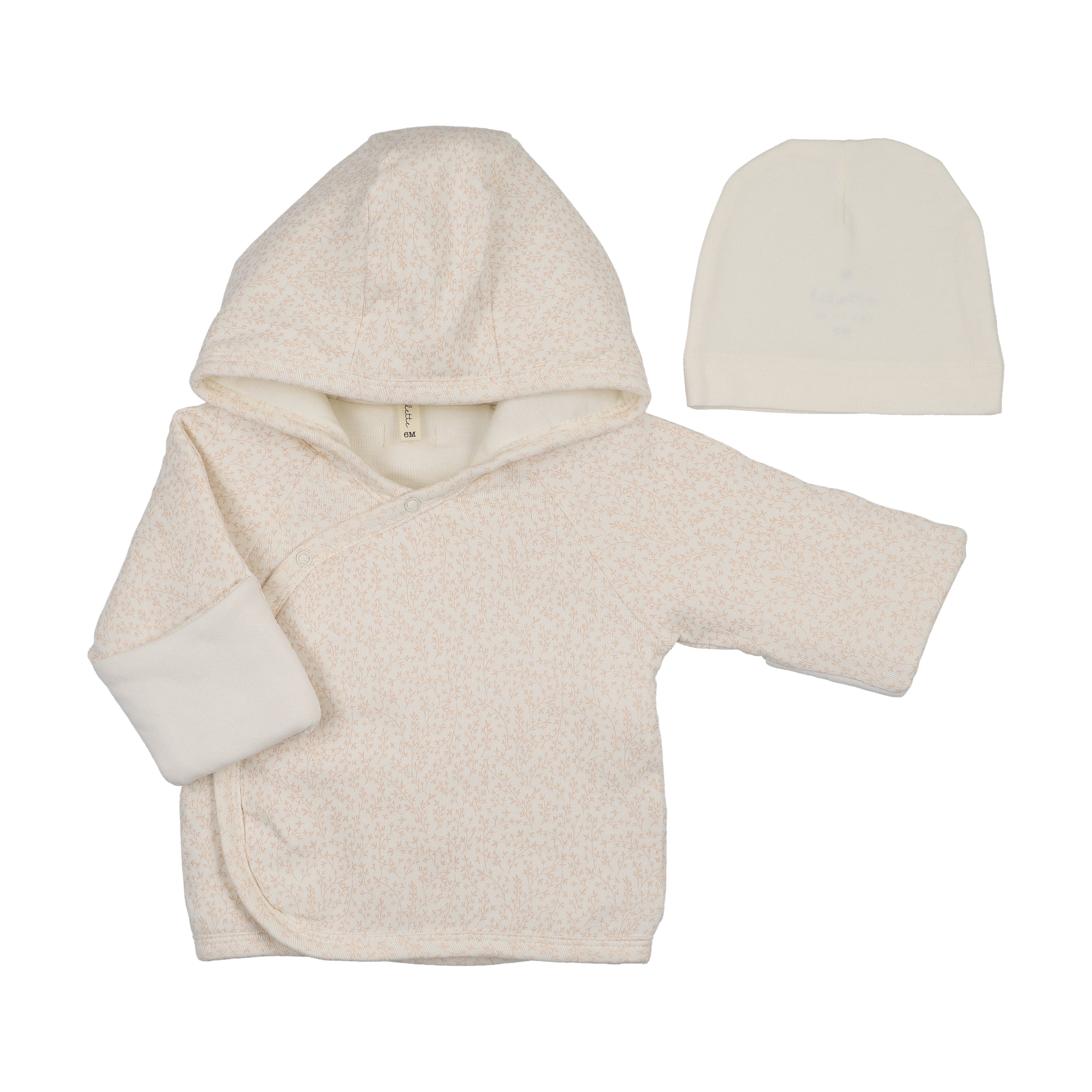 Lilette Cream\Pink Leaf Trail Jacket