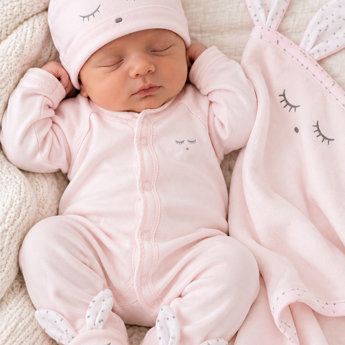 Livly Baby Pink set