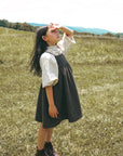 Calla Lili Cream Girls Blouse With Smocking