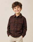 Hugo Coffee Flap Pocket Shirt