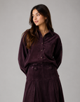 Degree Burgundy Corduroy Shirt