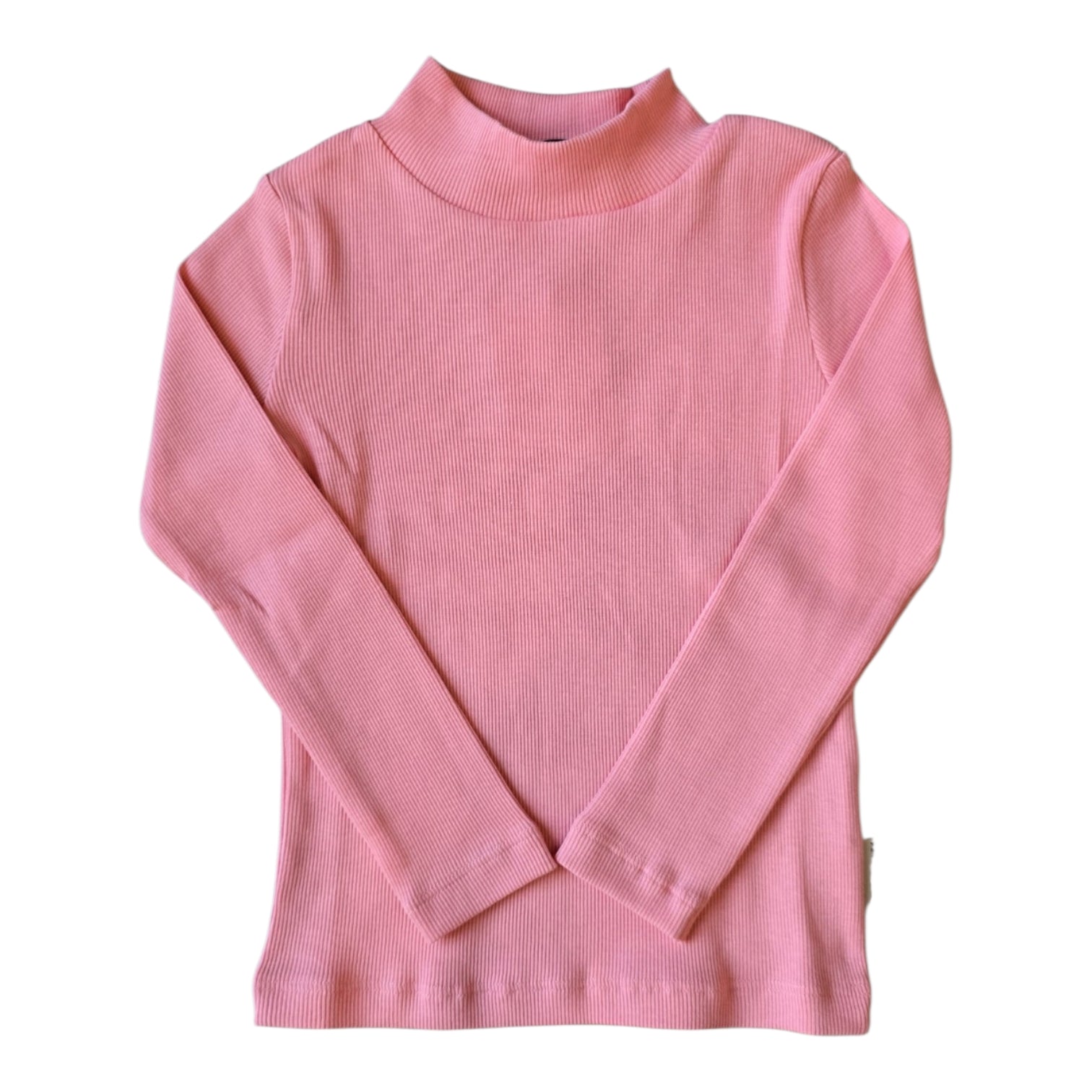 Petit Blush Rose Rib Turtleneck