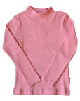 Petit Blush Rose Rib Turtleneck