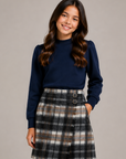 Olivia Rhode Libby Checkered Skirt