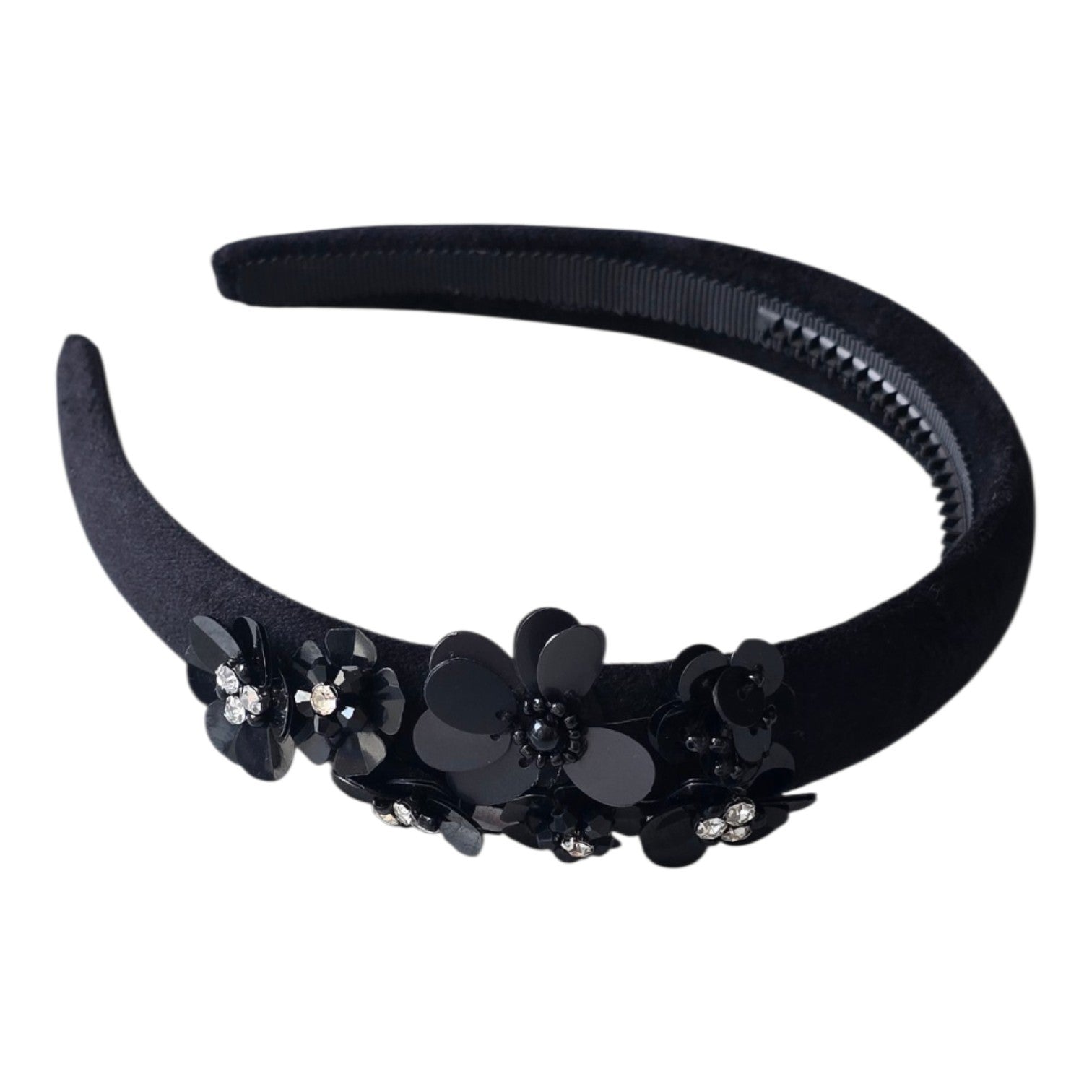 Lalou Velvet Black Headband