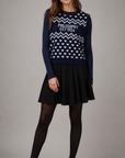 Philosophy Blu Scuro Hearts Sweater Vest
