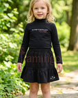 Booso Black Frill Skirt