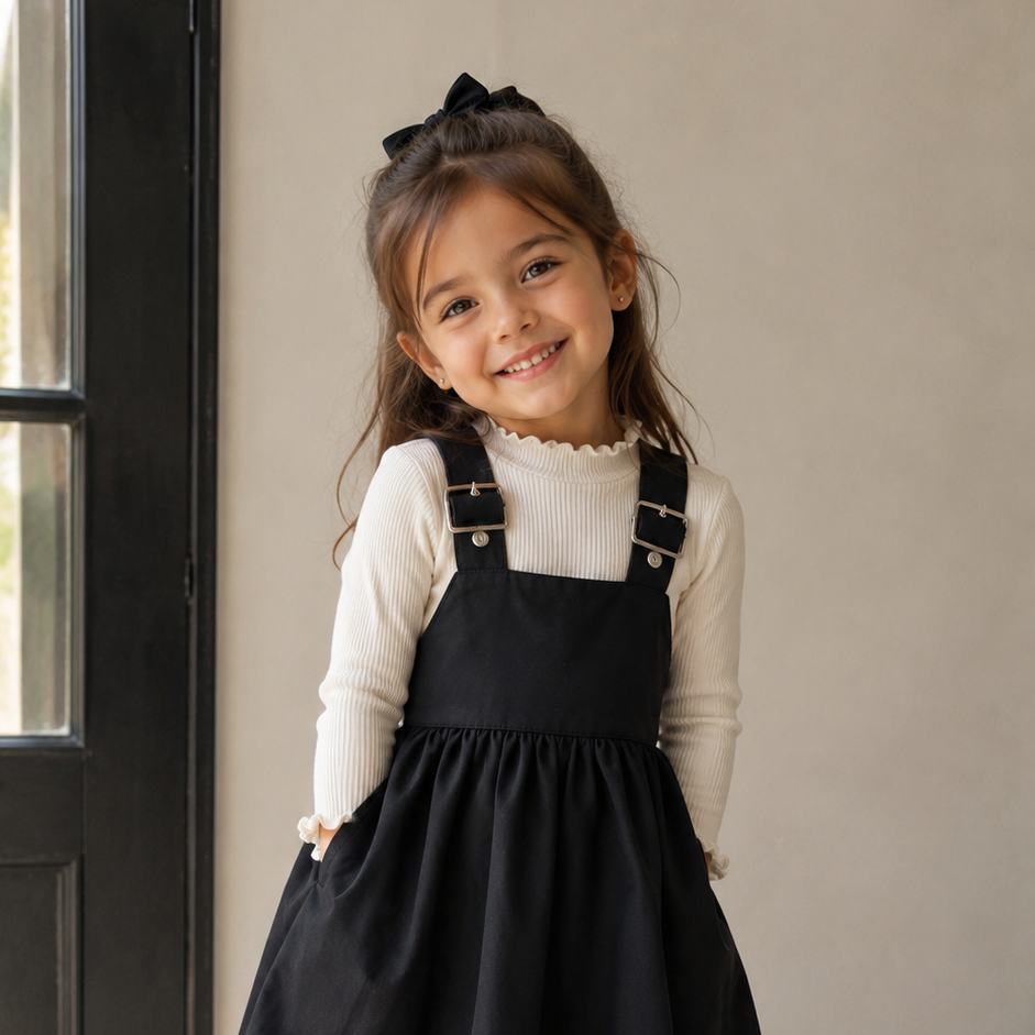 Byke Black Taffeta Jumper
