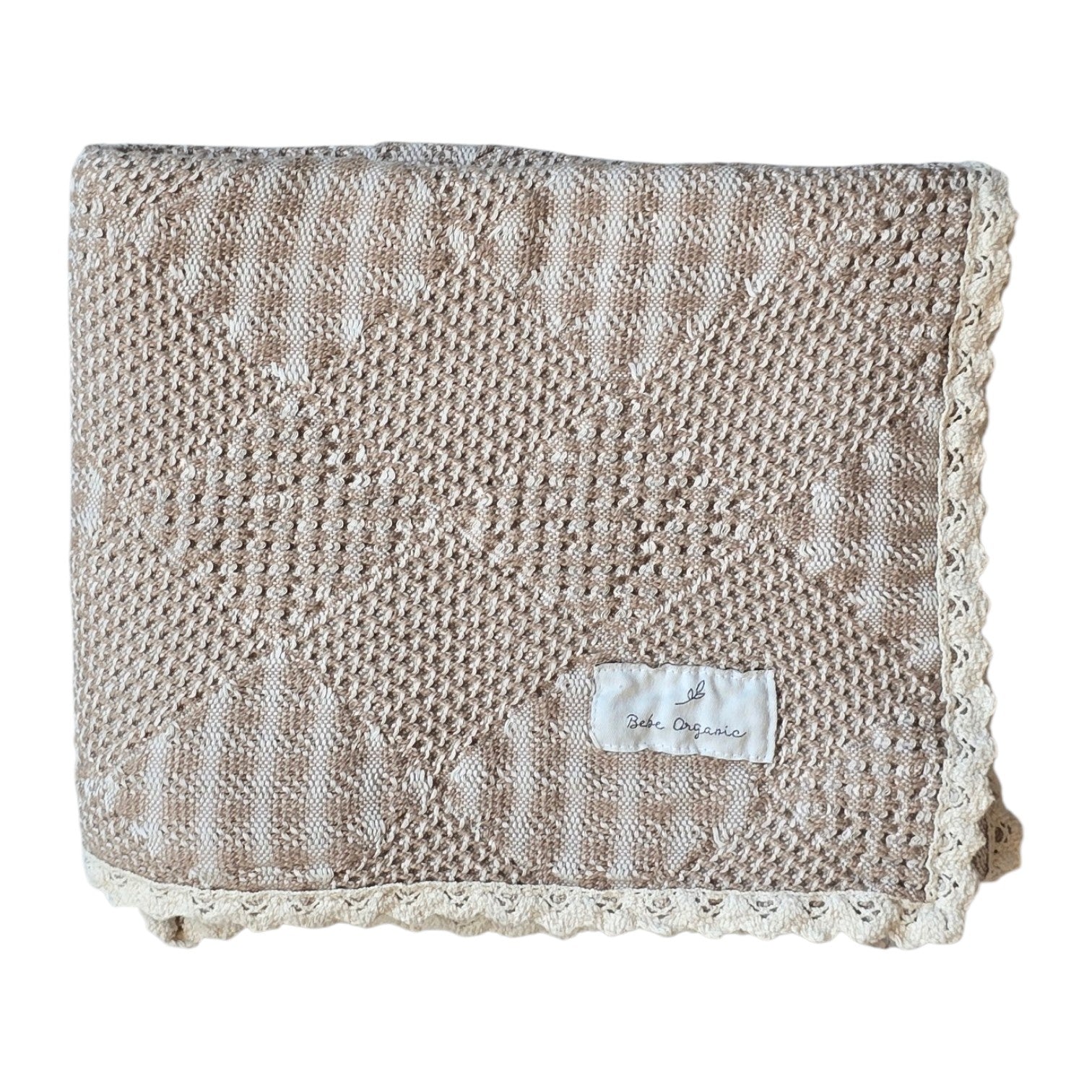 Bebe Organic Plaid Patchwork Blanket