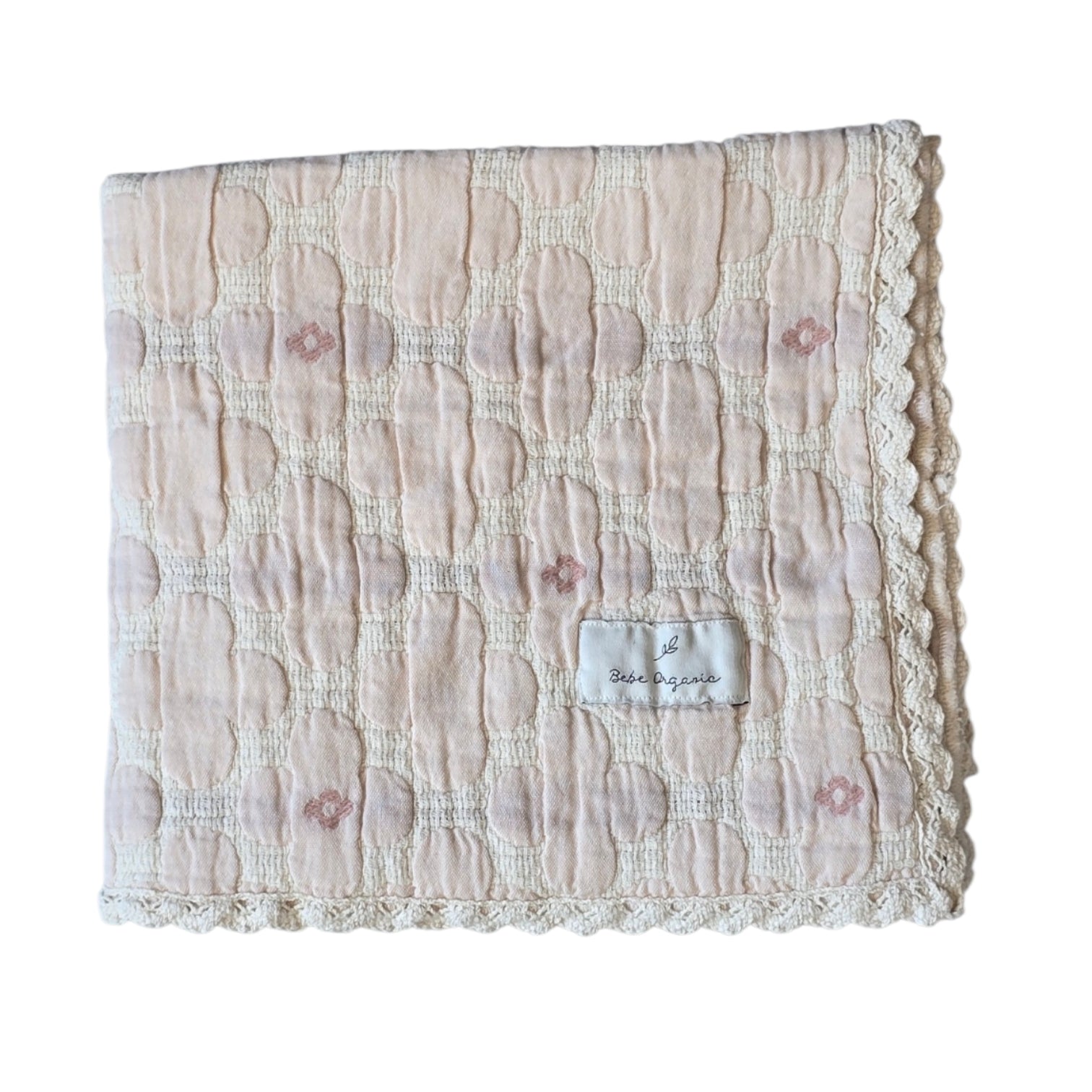 Bebe Organic Flower Blanket