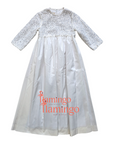 Jouet Ivory Gown With Pearl Top And Bows