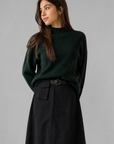 Degree Black Pocket Detail Line Skirt
