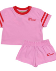 The New Society Canna Pink Lavender Baby Set
