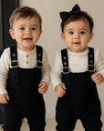 Byke Black Buckle Romper