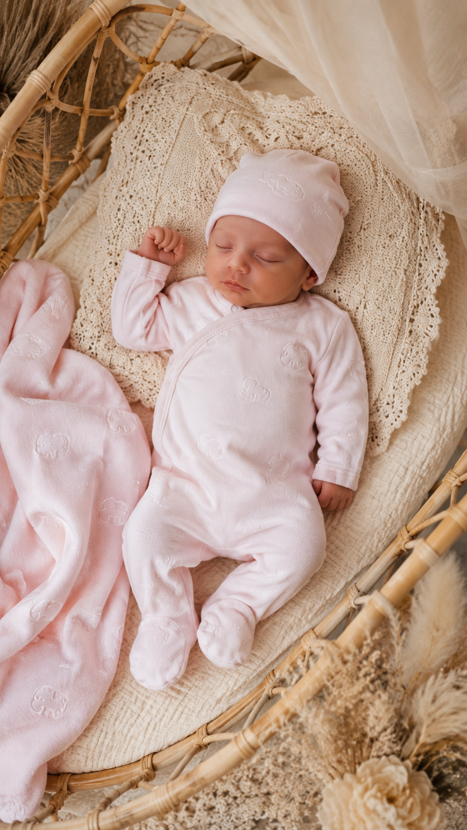 Kipp Pink Whinny Footie Set