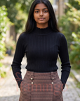Twinset Iced Coffee Midi Skirt