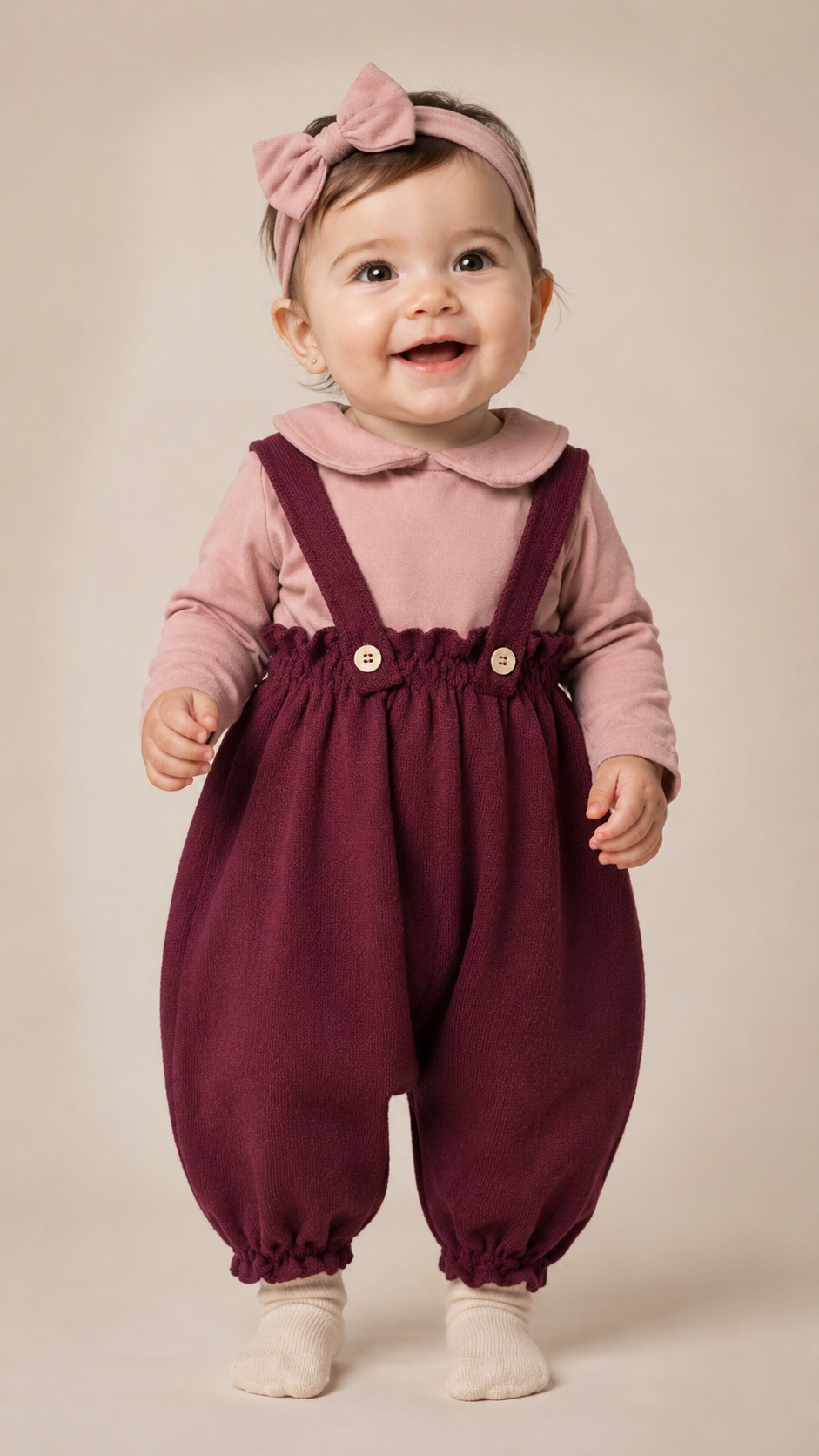 Babe And Tess Clementina Ruffle Shirt Set