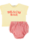 Piupiuchick Beach Bar Gingham Bloomer Set