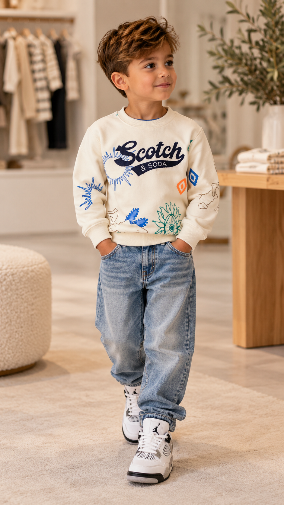 Scotch and Soda Graphic Sweatshirt