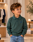 Scotch and Soda Green Moss Polo