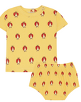 The Campamento Ladybug Yellow Set