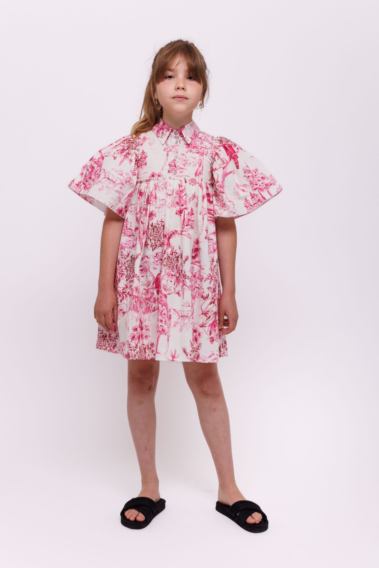 Christina Rhode Blossoms Toile Dress