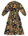 Zaikamoya Orange/Purple Jamie Dress