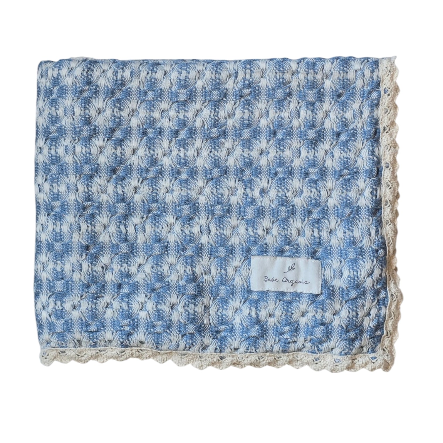 Bebe Organic Retro Crochet Blanket