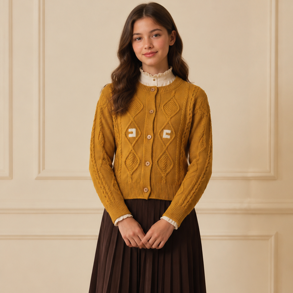 Elisabetta Franchi Rainstorm Knit Cardigan