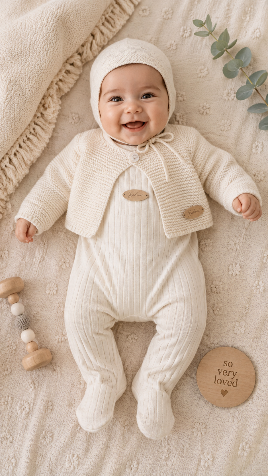 Bubani Uni Sweater Set With Hat