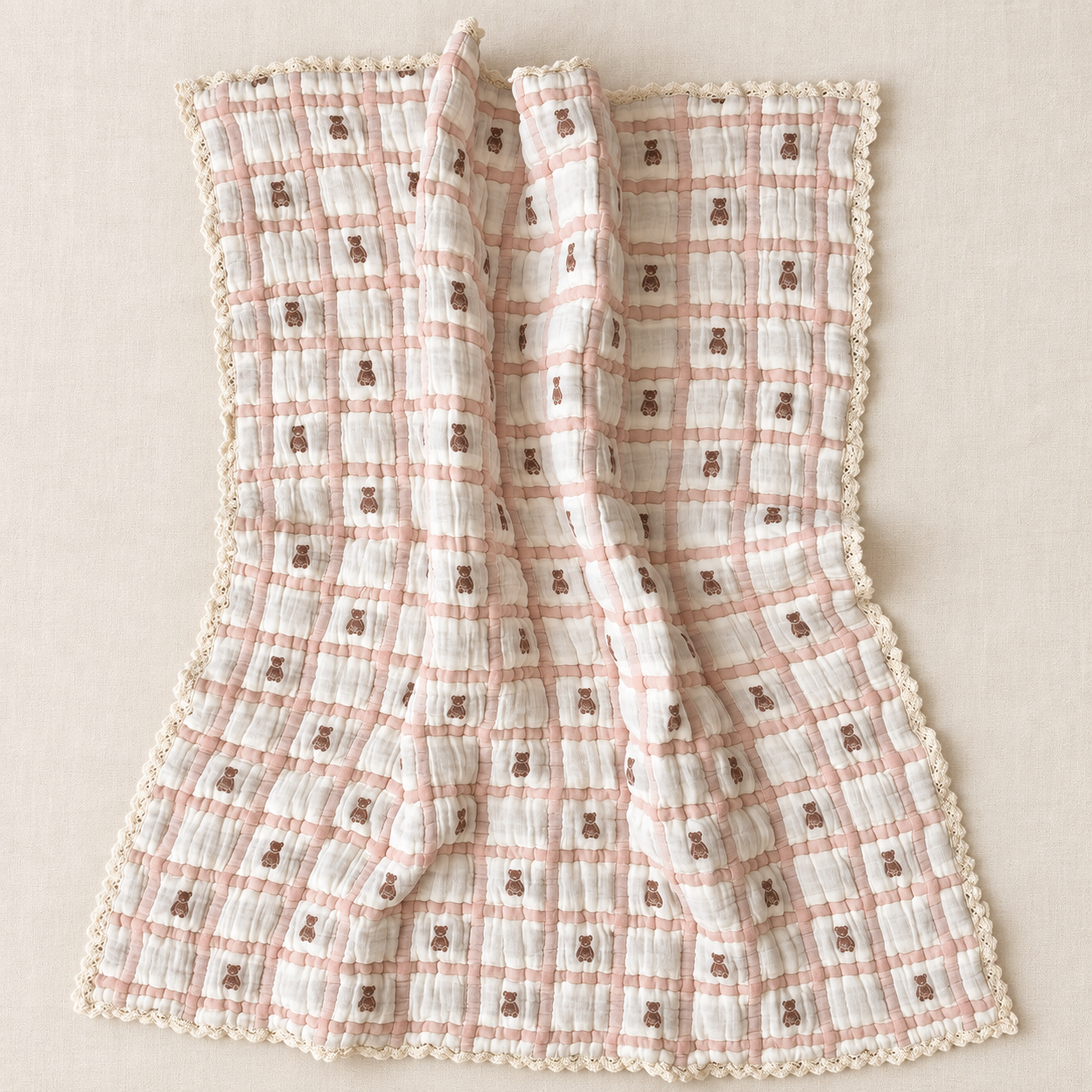 New Grain Teddy Quilt Blanket