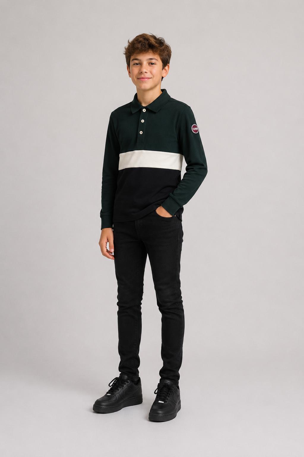Colmar Seaweed Long Sleeve Polo