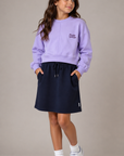 Petit Blush Purple Luca Sweater