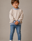 Booso Striped Sweatshirt